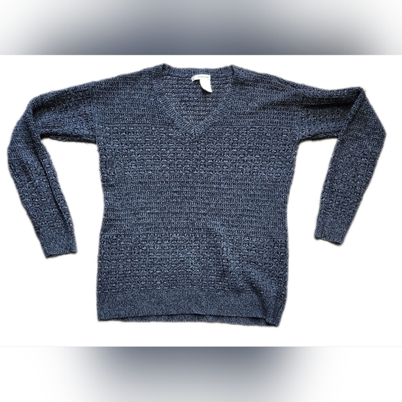 DKNY Gray Knit Sweater Size M - Picture 2 of 5